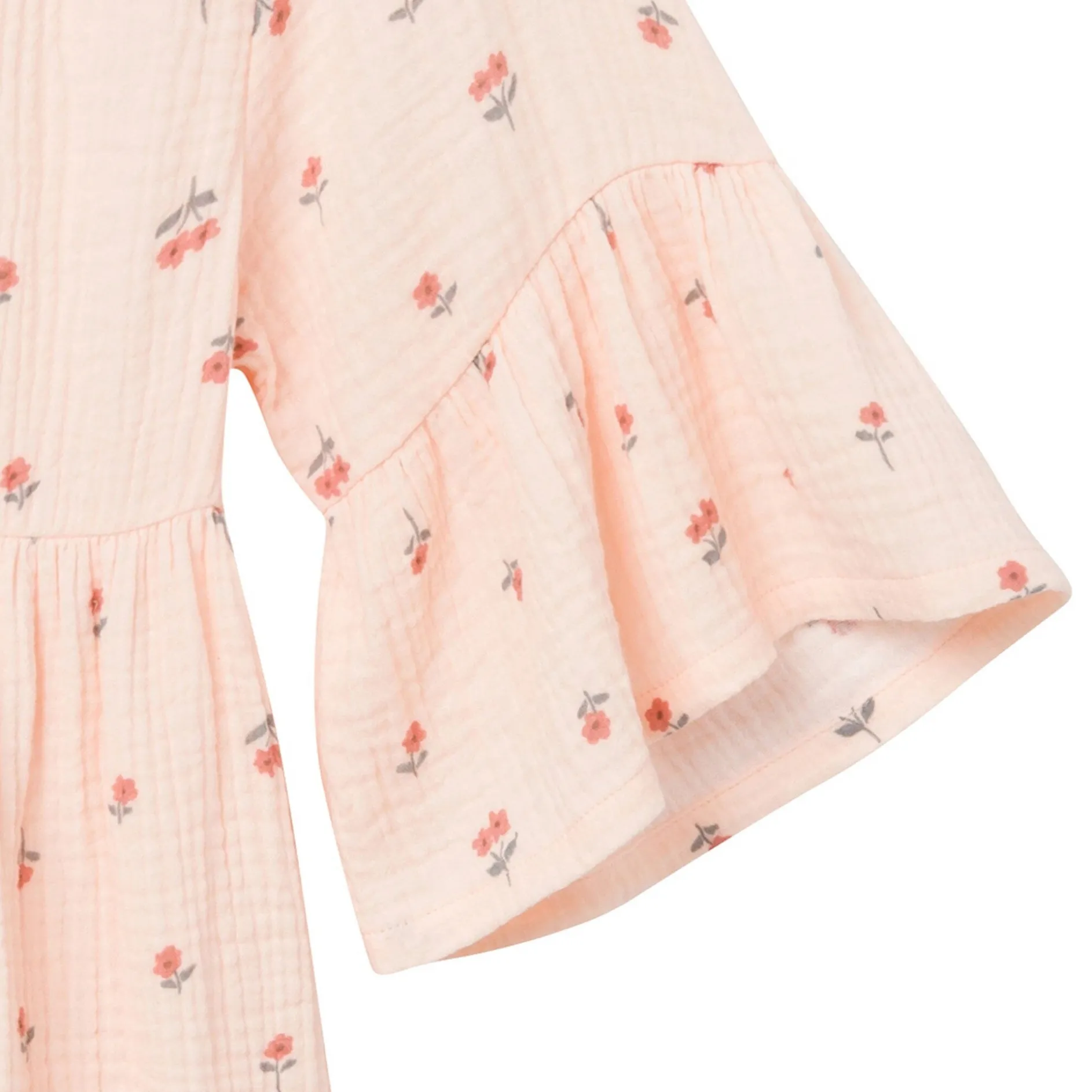 Mommy & Me Light Pink Daisies Gauze Dresses Bundle