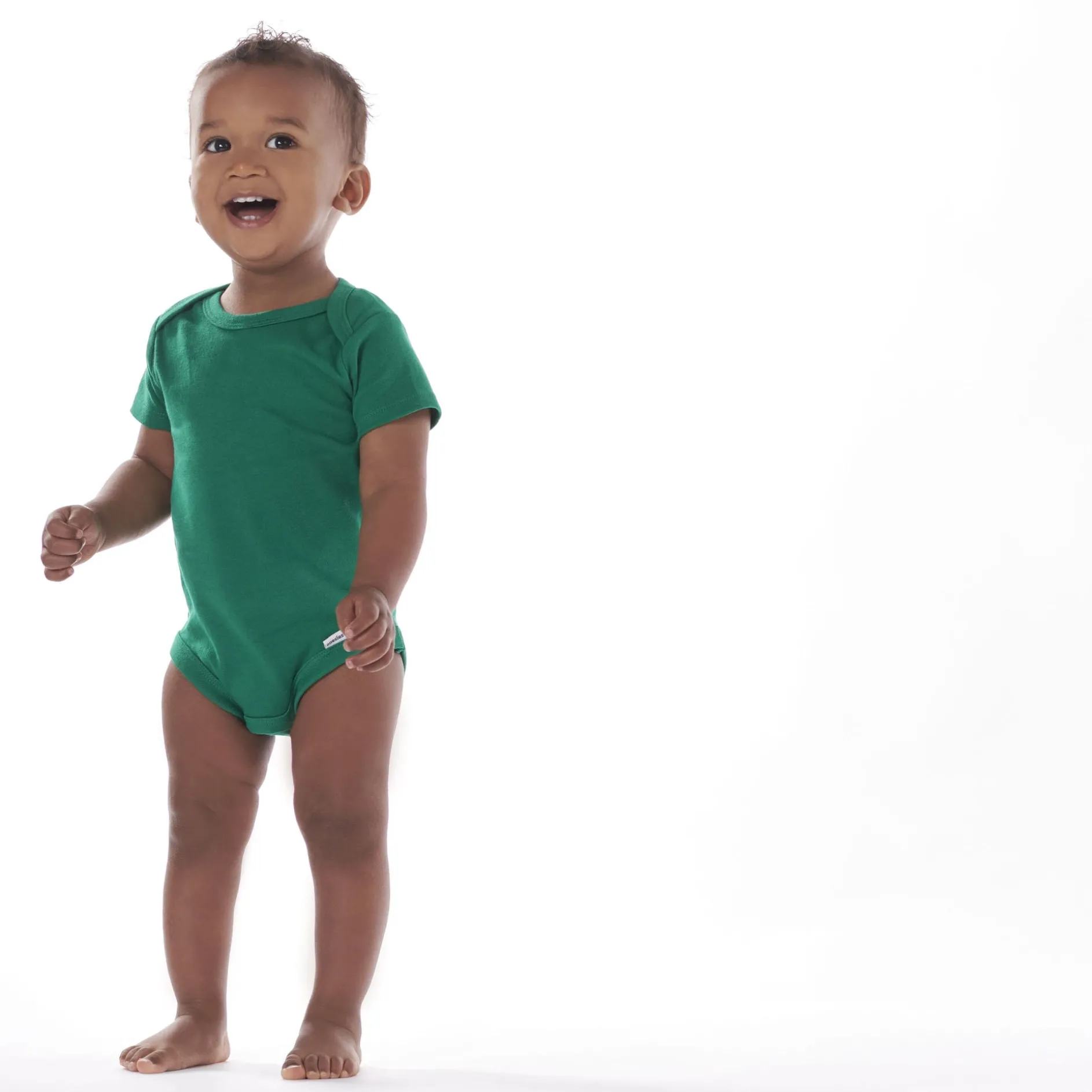 Onesies® Baby 5-Pack Green Bodysuits