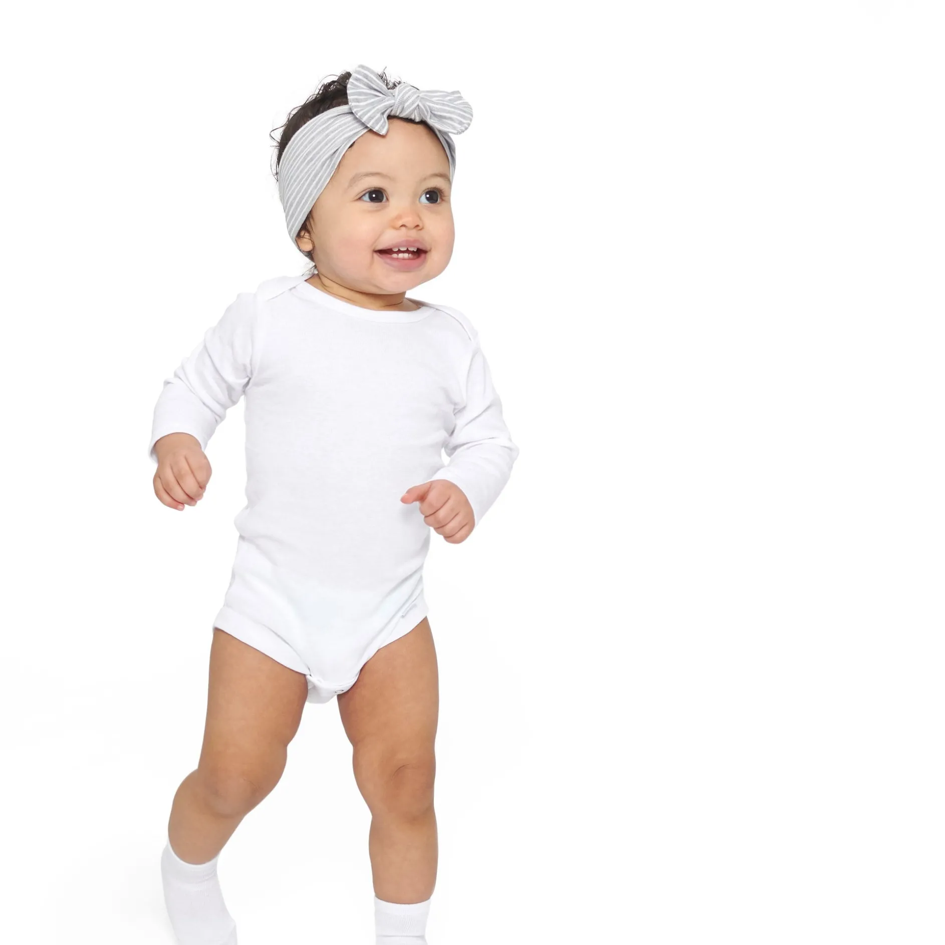 Onesies® Baby 6-Pack White Long Sleeve Bodysuits