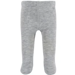 3-Pack Baby and Toddler Girls Black, Ivory, & Grey Heather Tights
