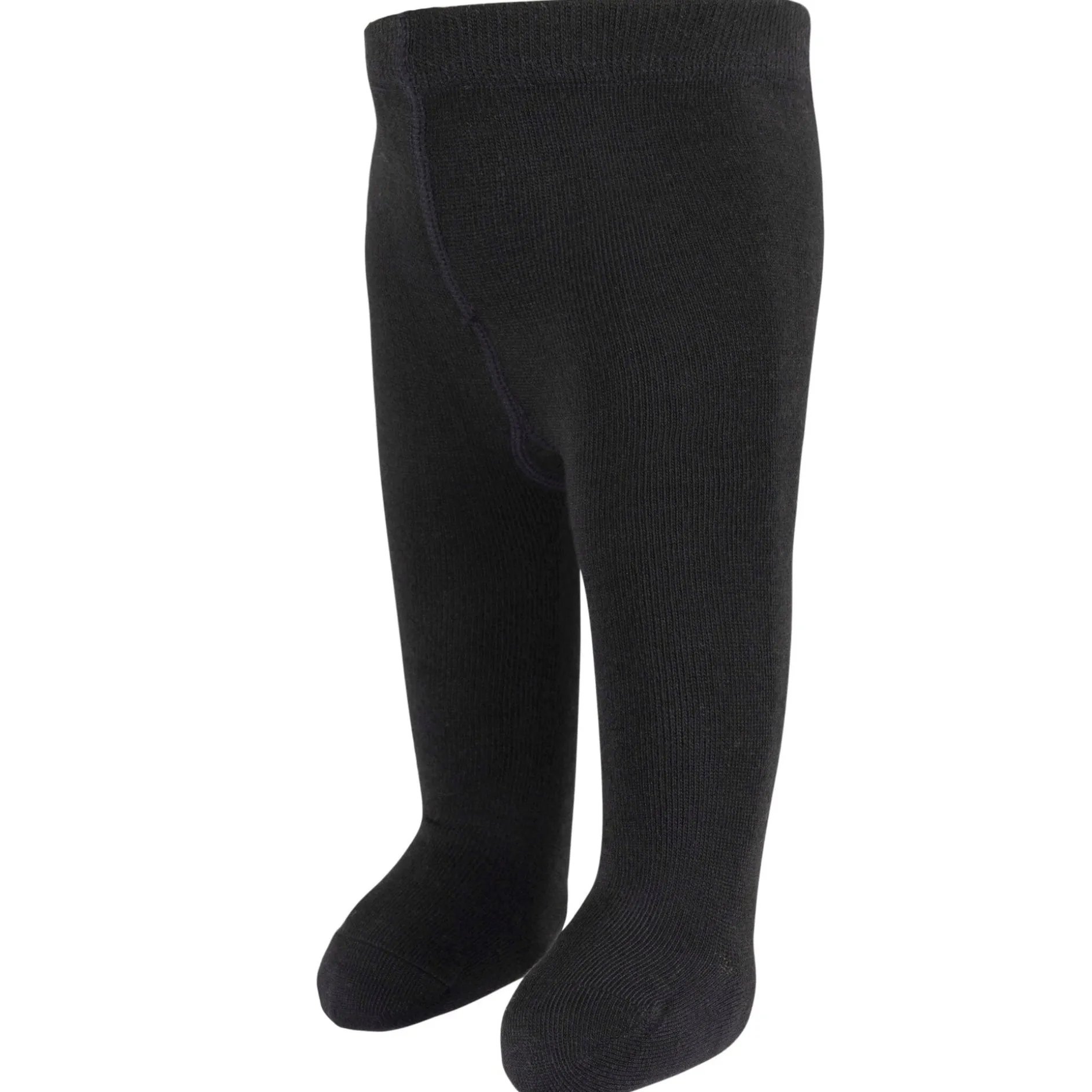 3-Pack Baby and Toddler Girls Black, Ivory, & Grey Heather Tights