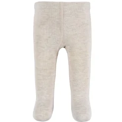 3-Pack Baby and Toddler Girls Oatmeal Heather, Ivory, and Pink Tights