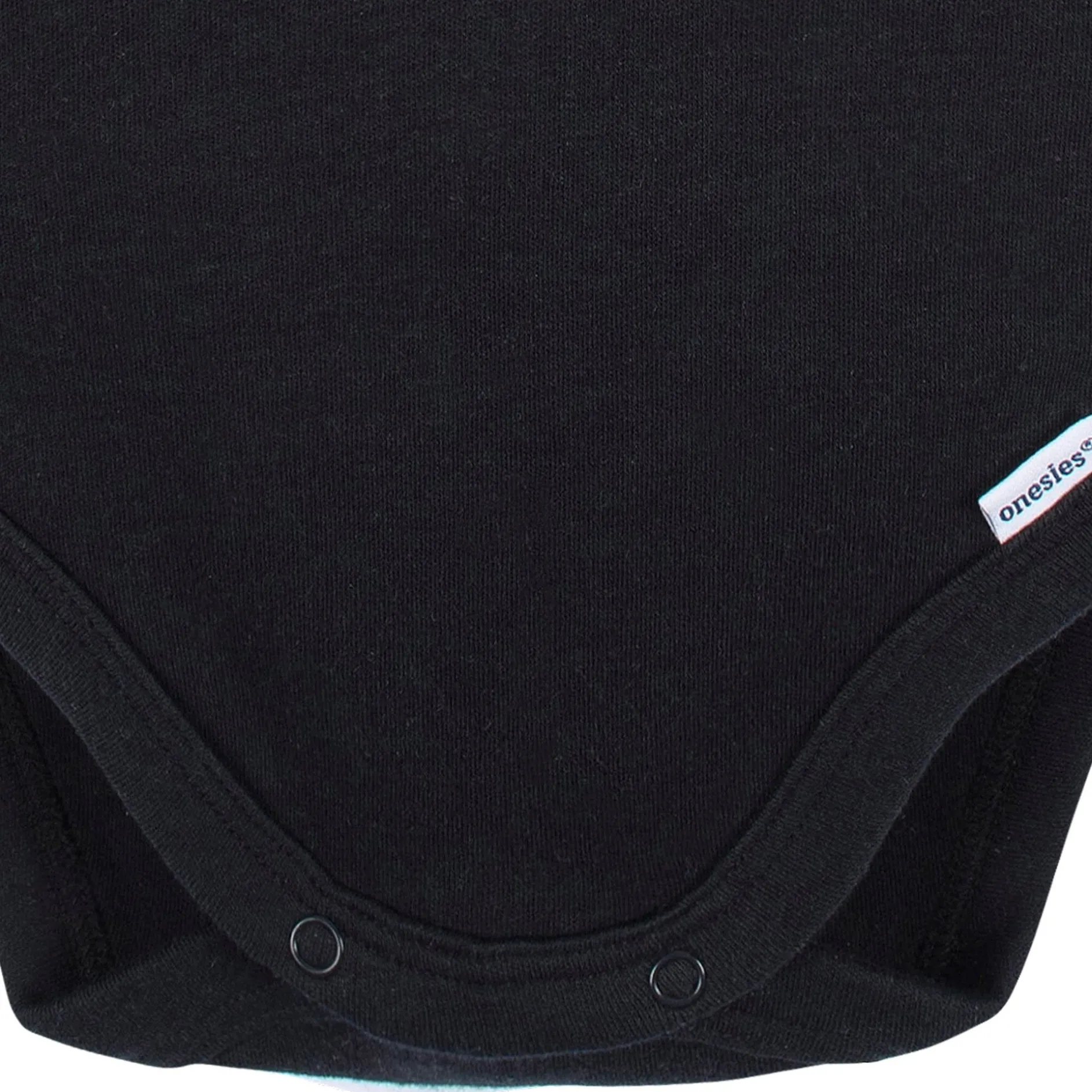 5-Pack Baby Black Premium Long Sleeve Onesies® Bodysuits