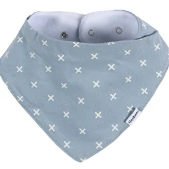 10-Pack Baby Boy Blue Arrows Jersey Bandana Bibs