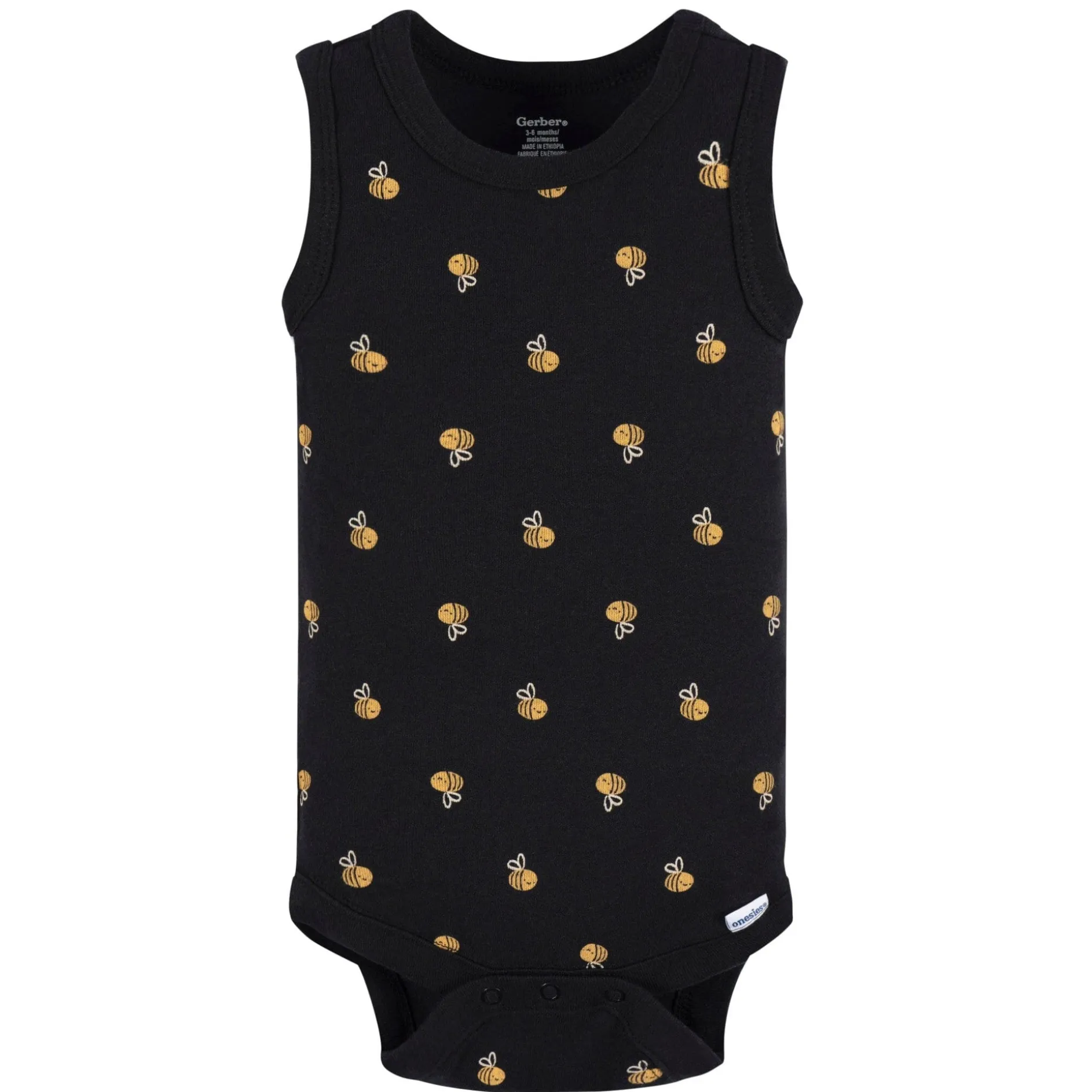 4-Pack Baby Boys Backyard BBQ Sleeveless Onesies® Bodysuits