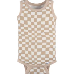 4-Pack Baby Boys Blue Bike Sleeveless Onesies® Bodysuits