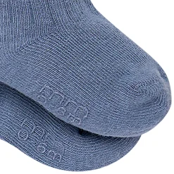 3-Pack Baby Boys Blue Colorblock Socks