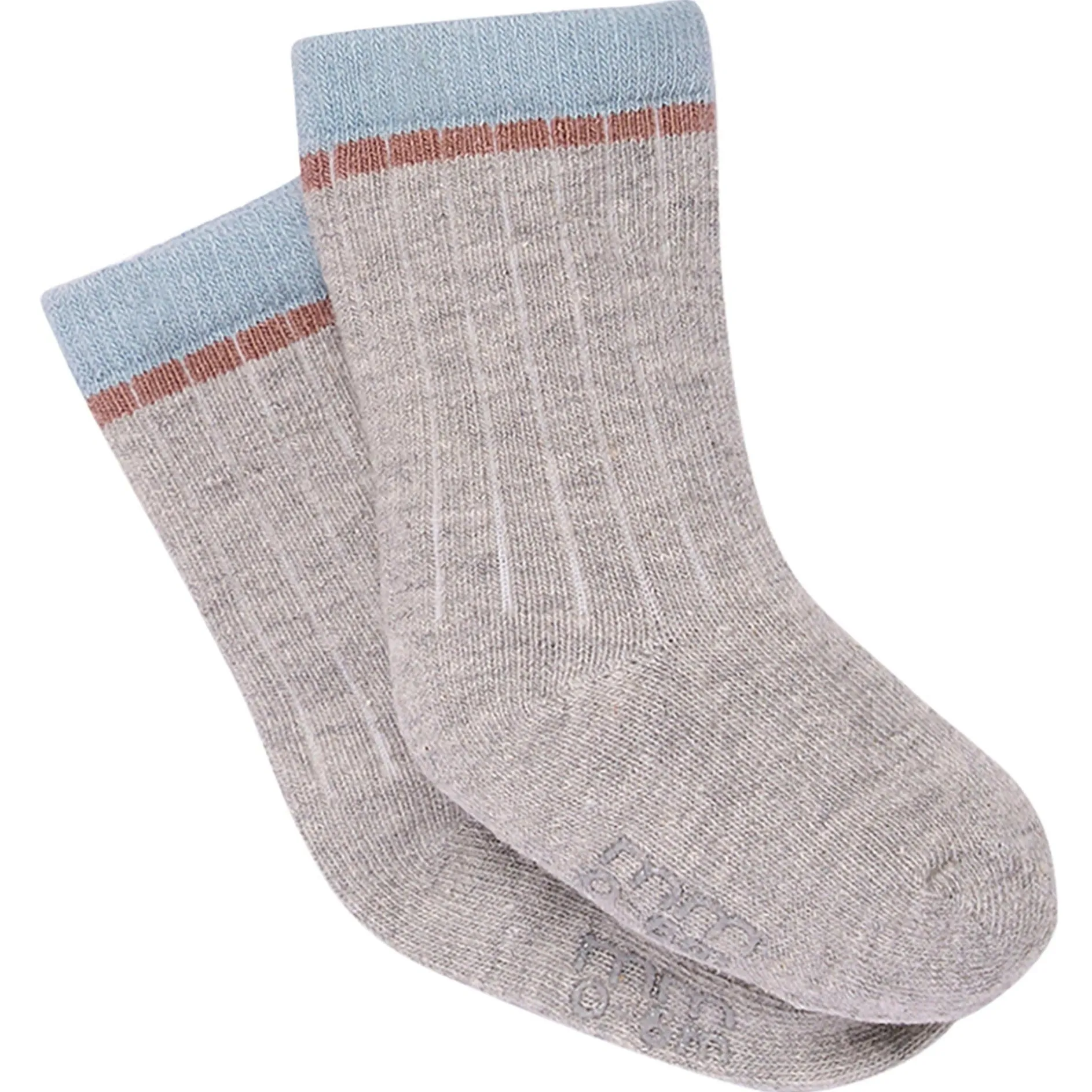3-Pack Baby Boys Blue Colorblock Socks