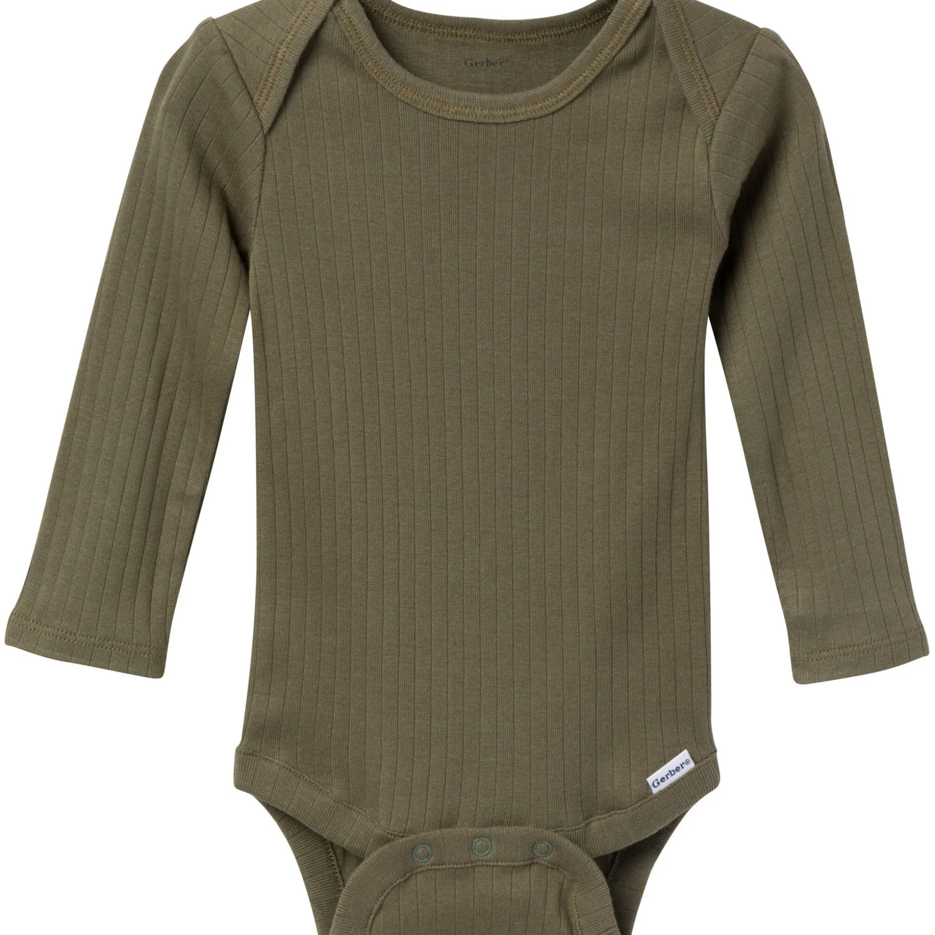 6-Pack Baby Boys Blue Plaid Bodysuits