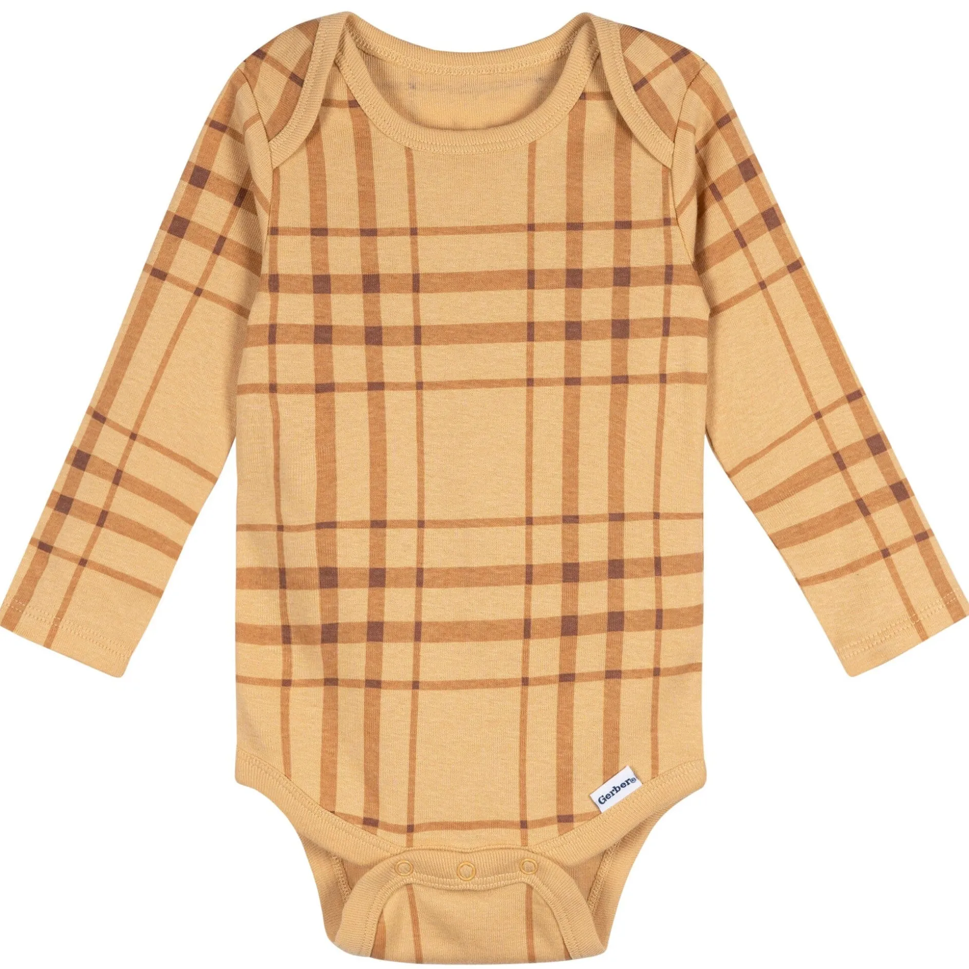 5-Pack Baby Boys Buffalo Long Sleeve Bodysuits