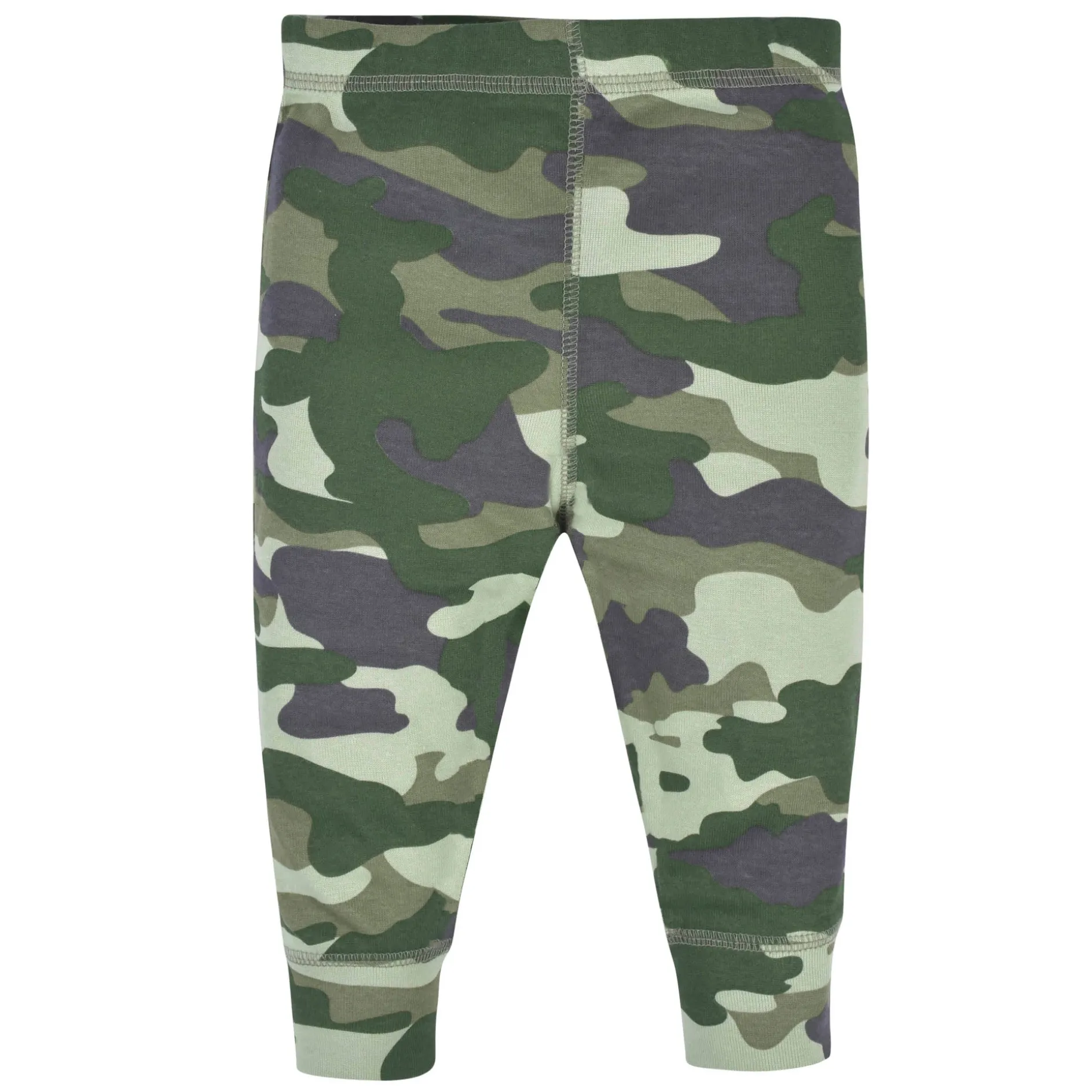 4-Pack Baby Boys Camo & Gray Active Pants