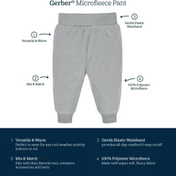 4-Pack Baby Boys Camo Microfleece Pants