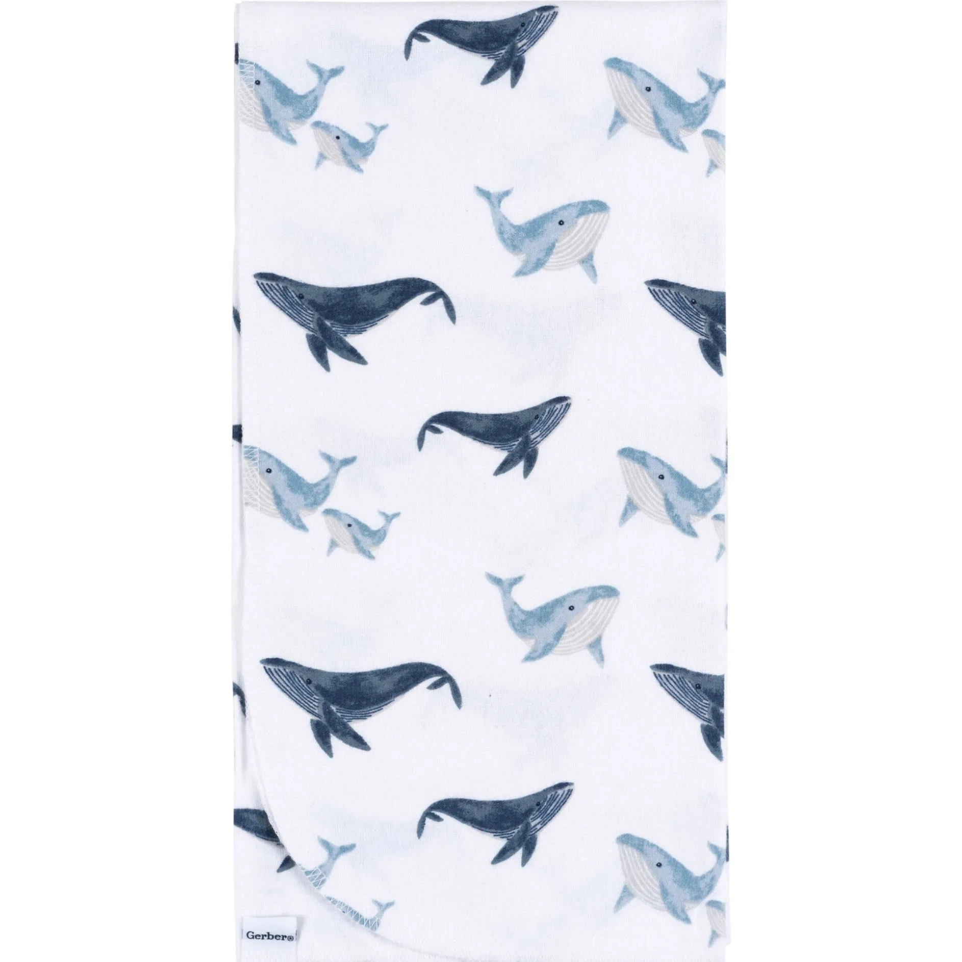 4-Pack Baby Boys Coastal Calm Flannel Blankets
