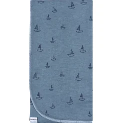 4-Pack Baby Boys Coastal Calm Flannel Blankets