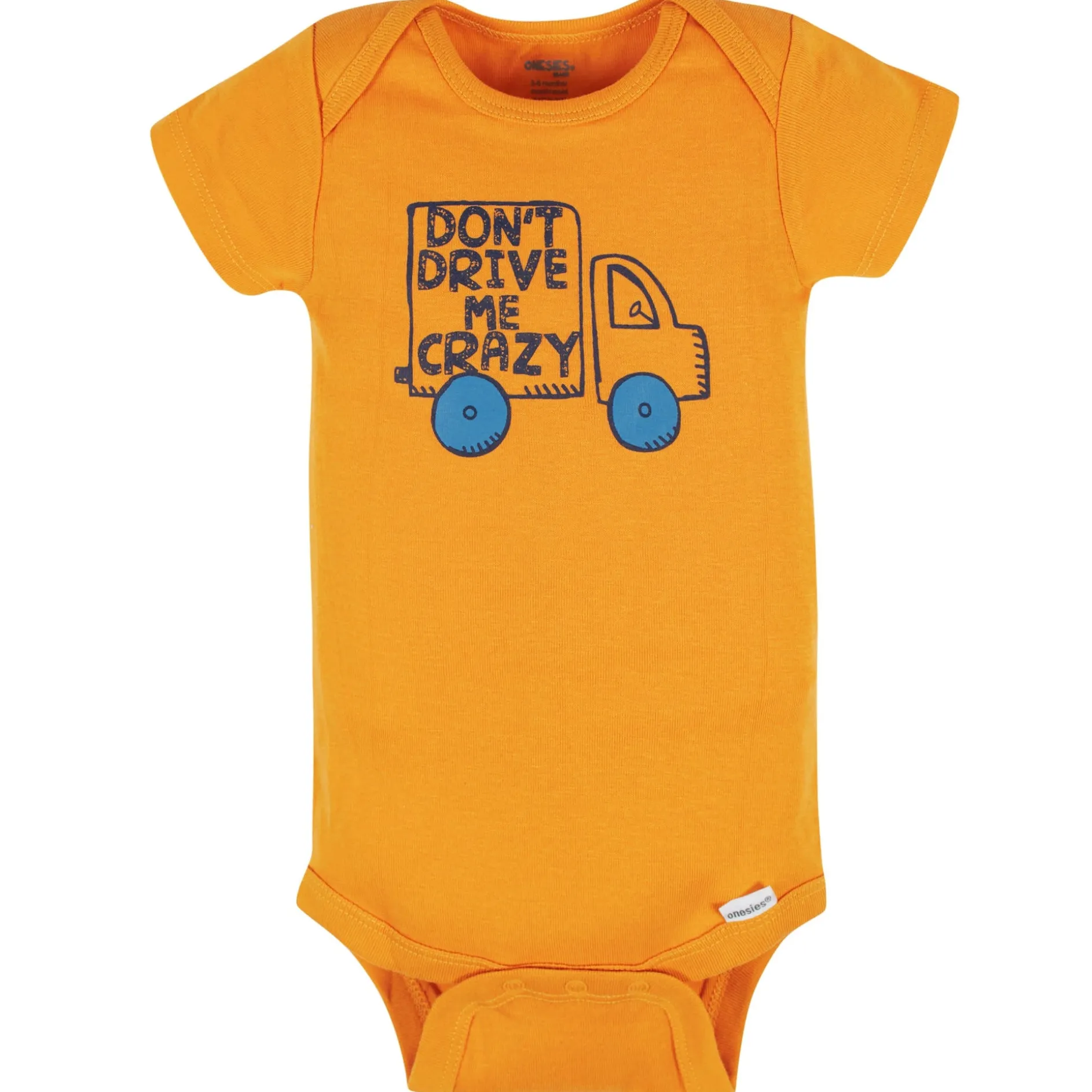 8-Pack Baby Boys Construction Zone Short Sleeve Onesies® Bodysuits