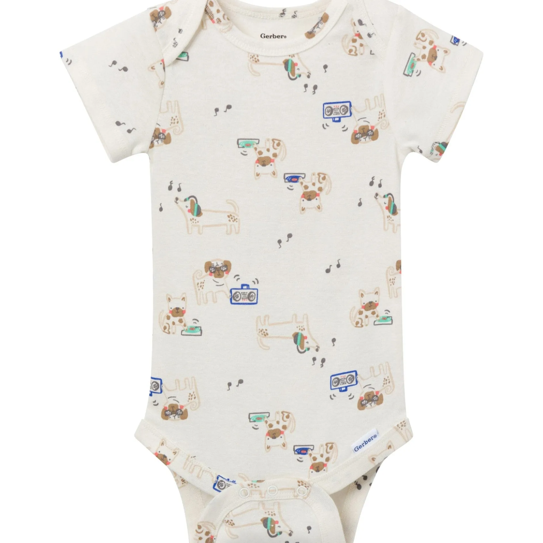 3-Pack Baby Boys Cool Dude Short Sleeve Onesies® Bodysuits