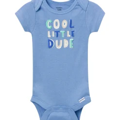 3-Pack Baby Boys Cool Dude Short Sleeve Onesies® Bodysuits