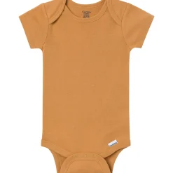 5-Pack Baby Boys Cozy Neutral Short Sleeve Bodysuits