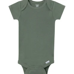 5-Pack Baby Boys Cozy Neutral Short Sleeve Bodysuits