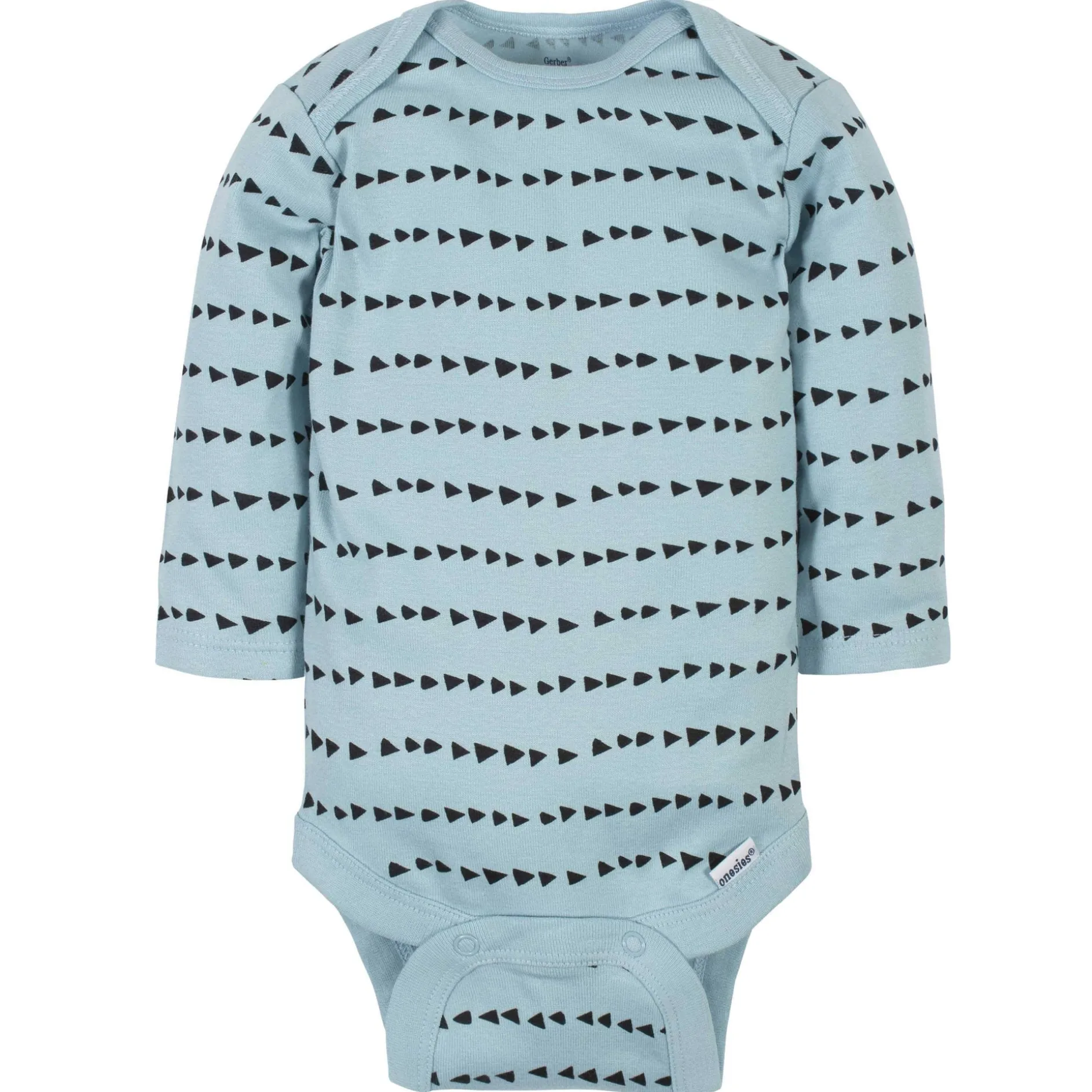 6-Pack Baby Boys Dinosaur Long Sleeve Onesies® Bodysuits