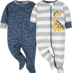 2-Pack Baby Boys Dinosaur Sleep 'N Plays