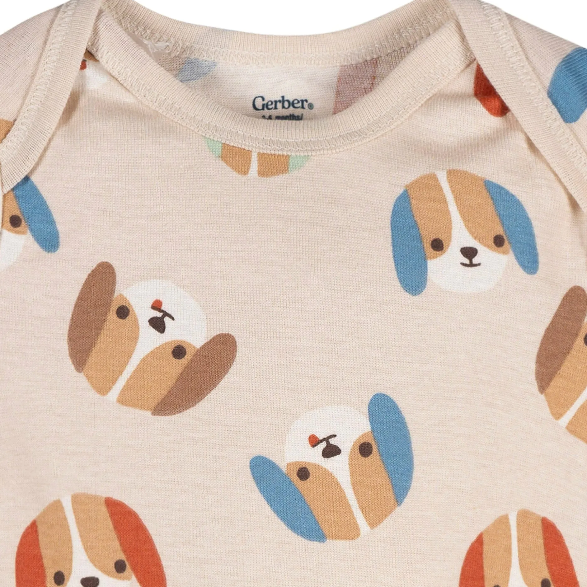 3-Pack Baby Boys Dog Dude Short Sleeve Onesies® Bodysuits