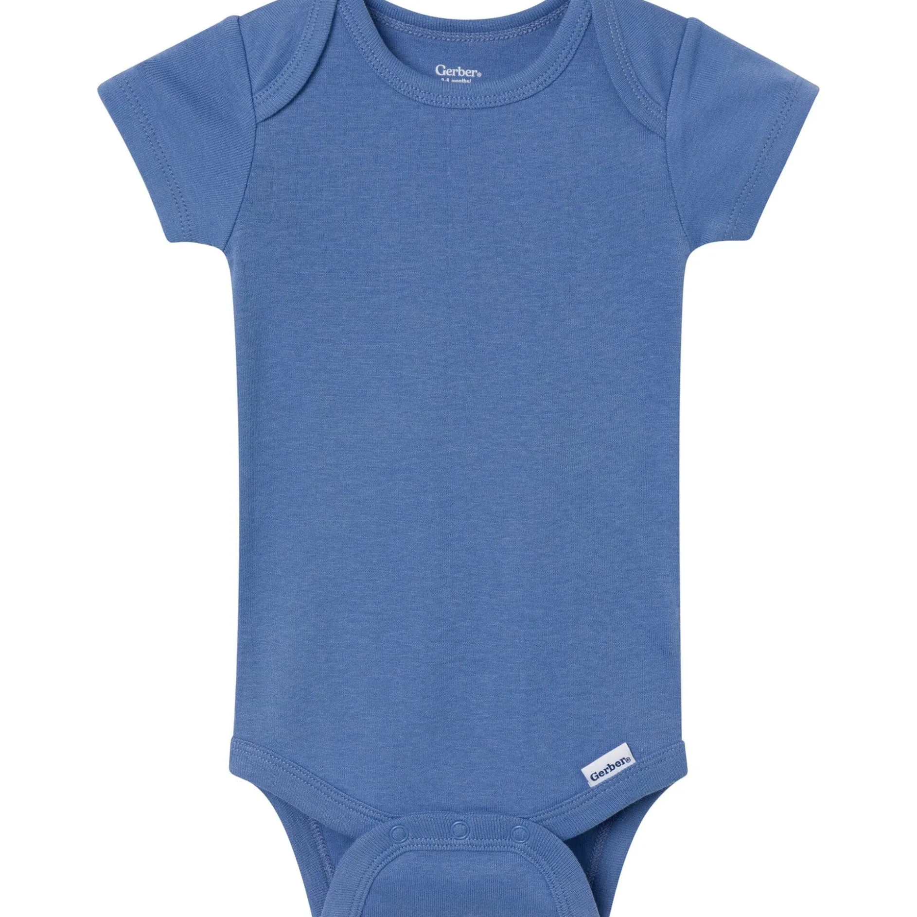 8-Pack Baby Boys Earth Rainbow Short Sleeve Bodysuits