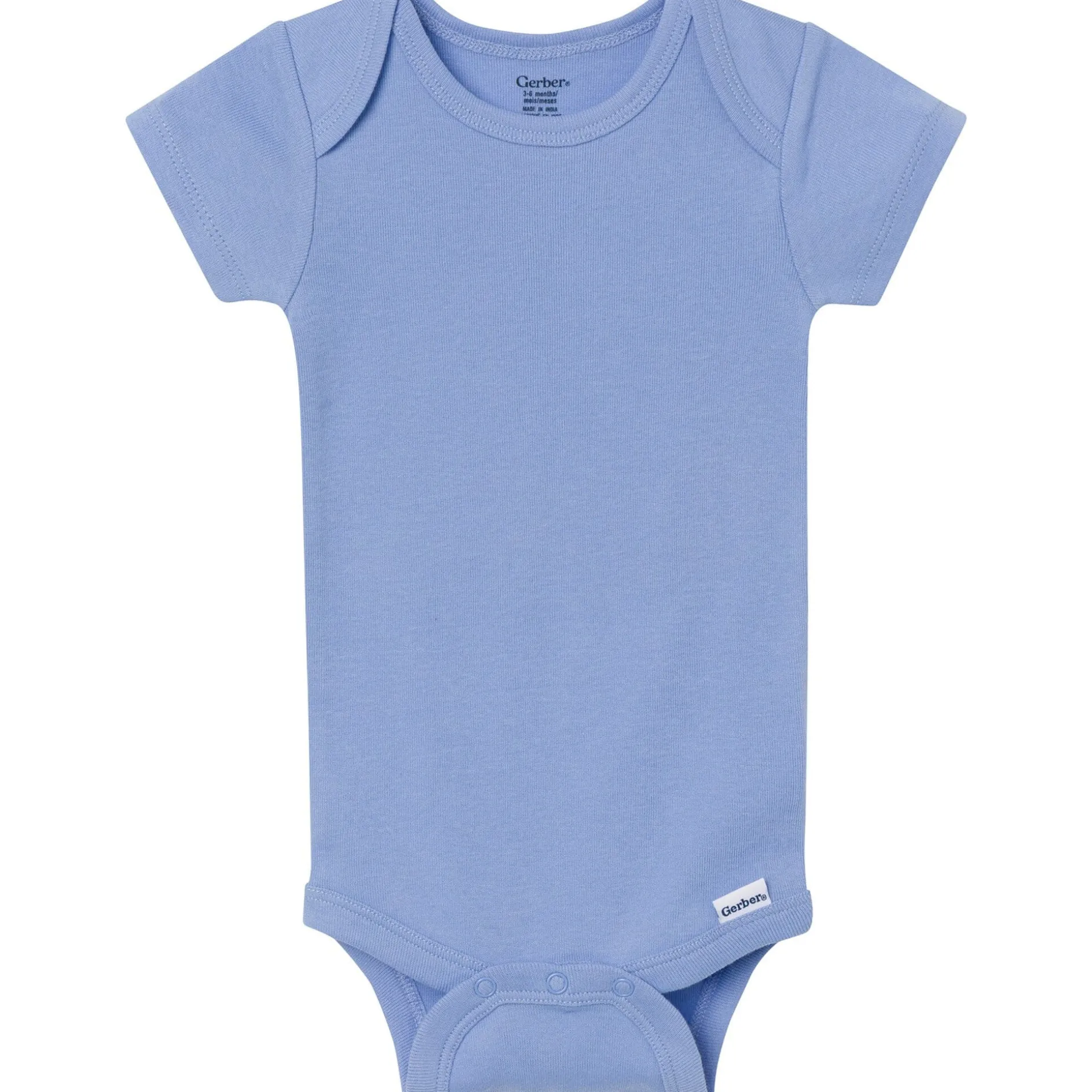 8-Pack Baby Boys Earth Rainbow Short Sleeve Bodysuits