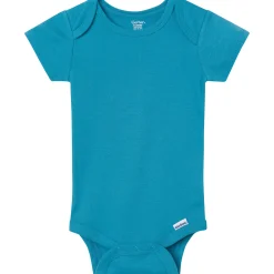 8-Pack Baby Boys Earth Rainbow Short Sleeve Bodysuits