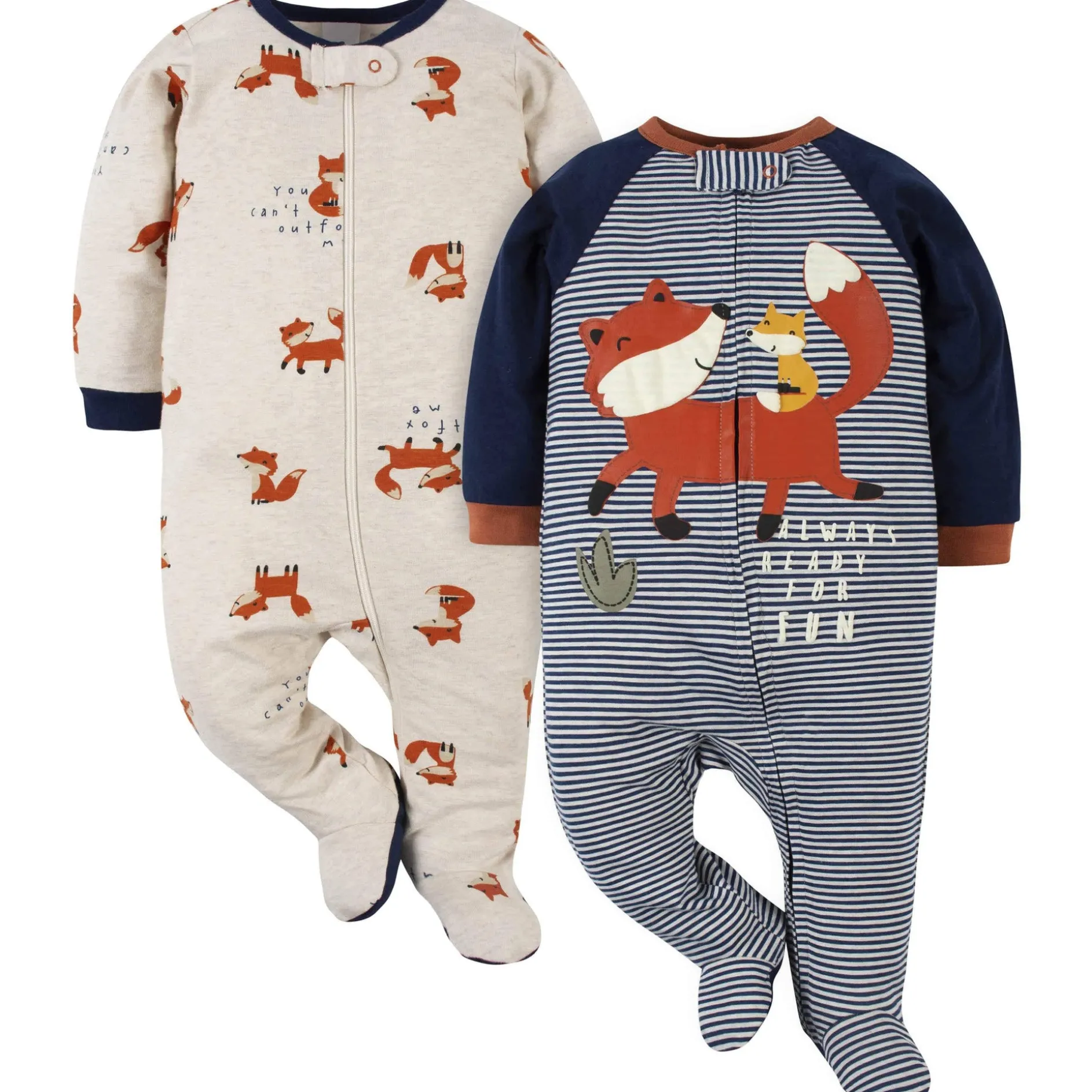 2-Pack Baby Boys Fox Sleep 'N Plays