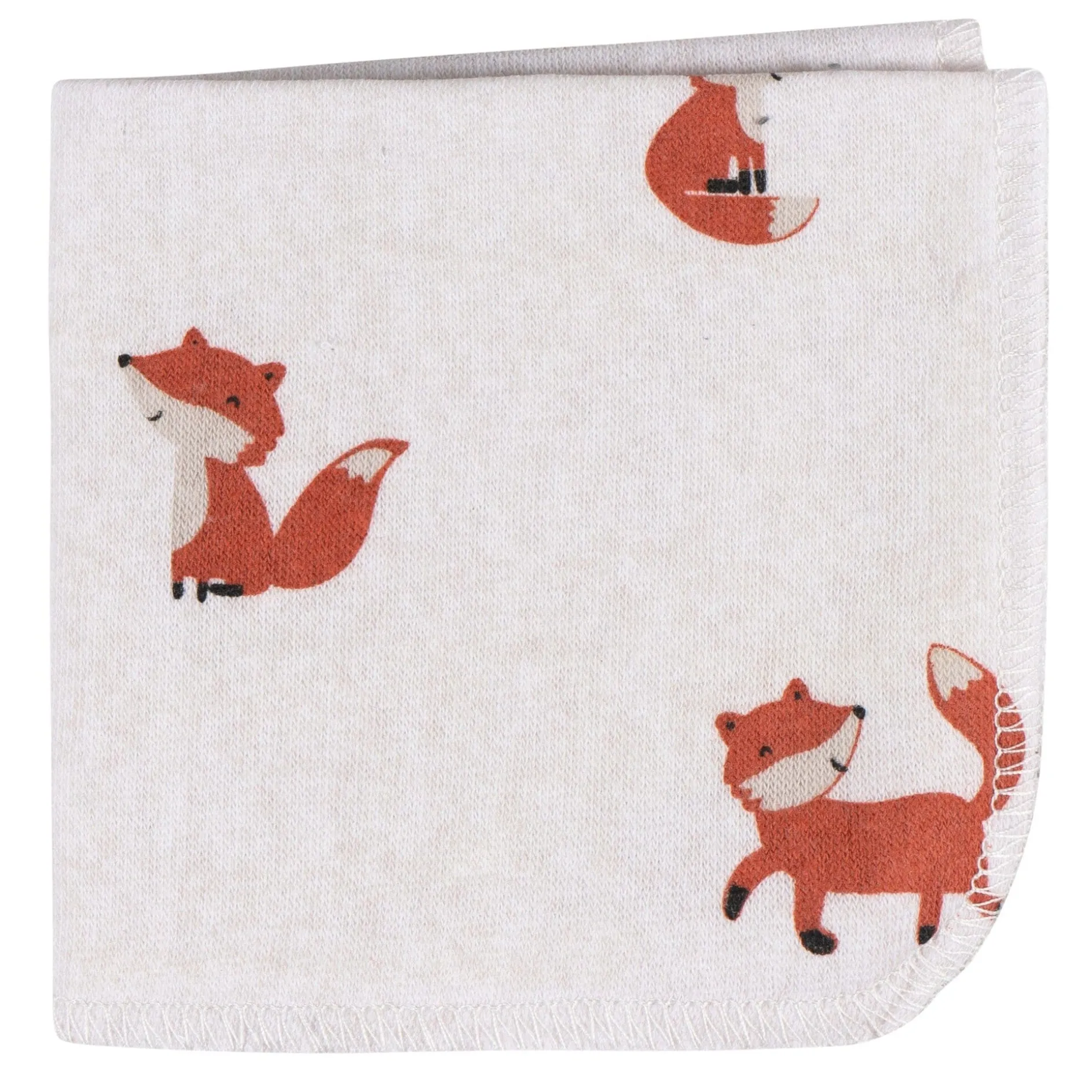 4-Pack Baby Boys Fox Terry Washcloths