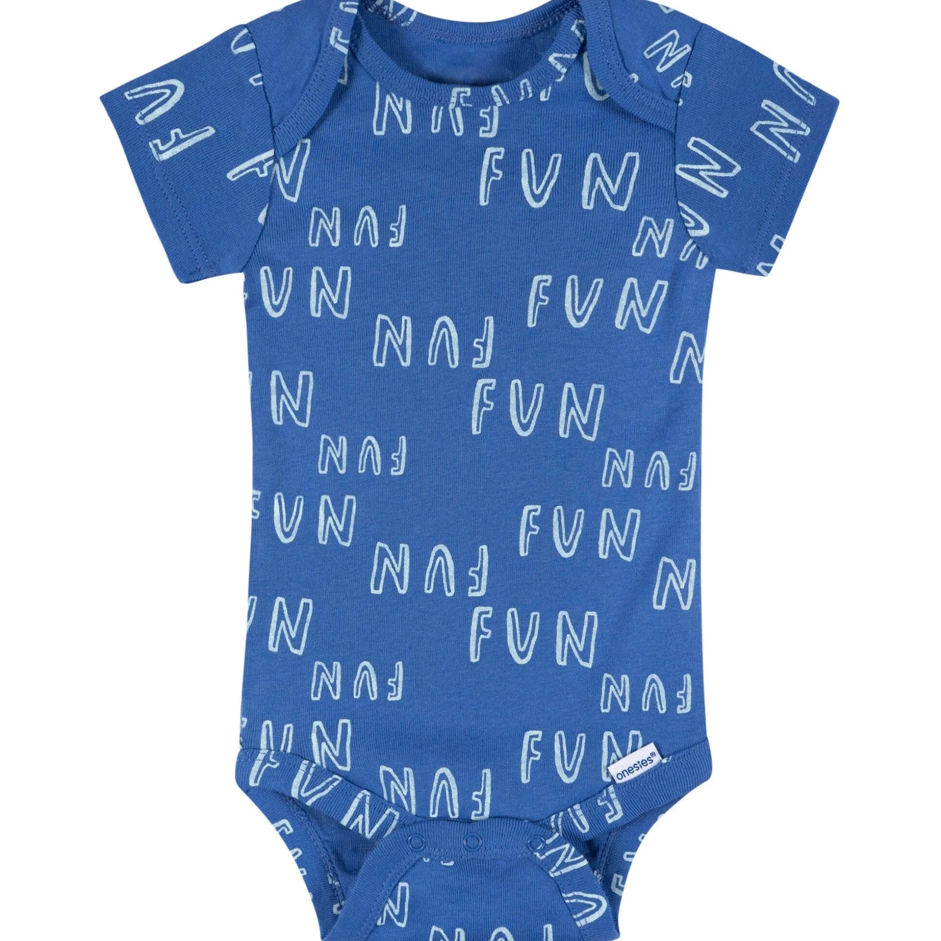 8-Pack Baby Boys Fun First Short Sleeve Onesies® Bodysuits