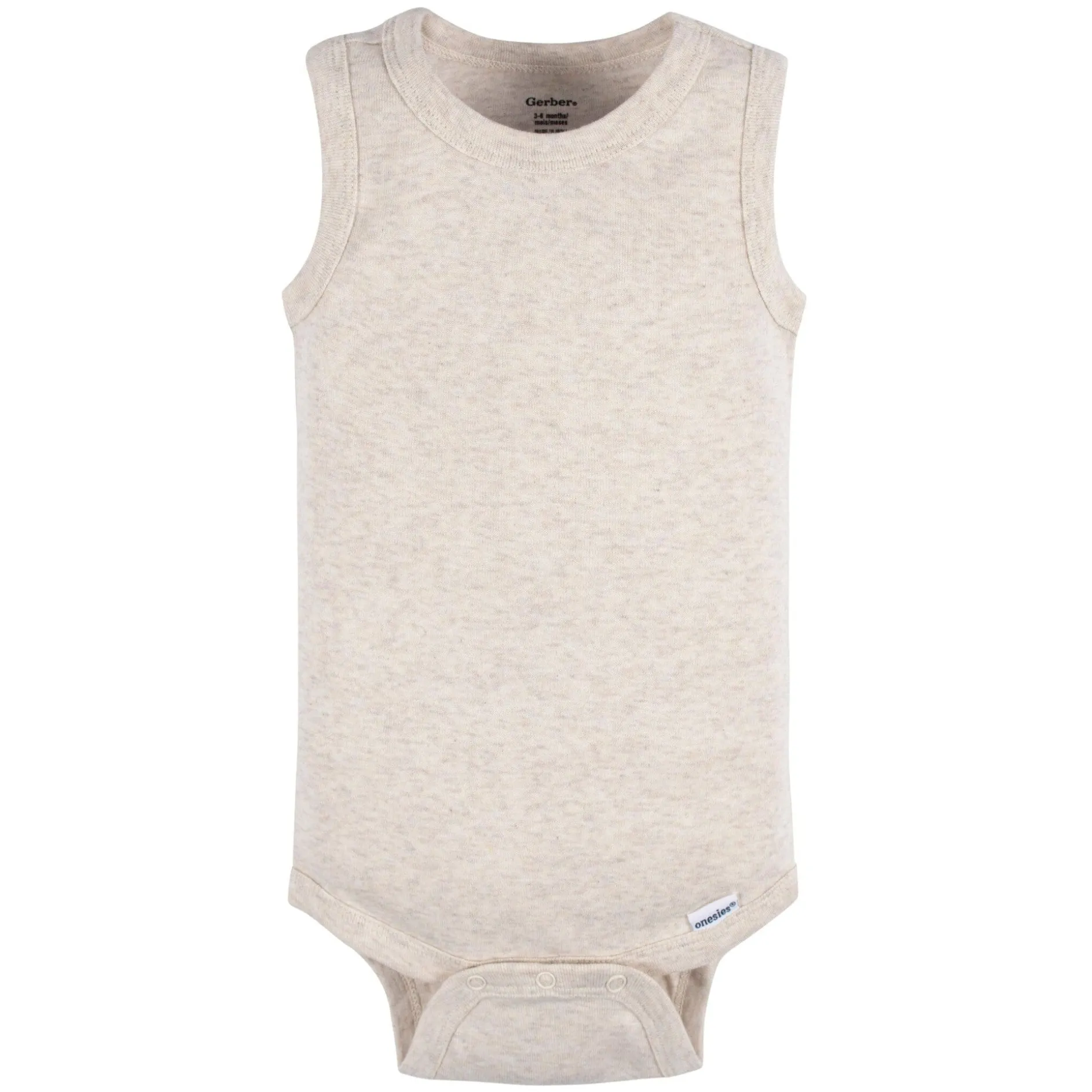 5-Pack Baby Boys Green Stars Sleeveless Onesies® Bodysuits