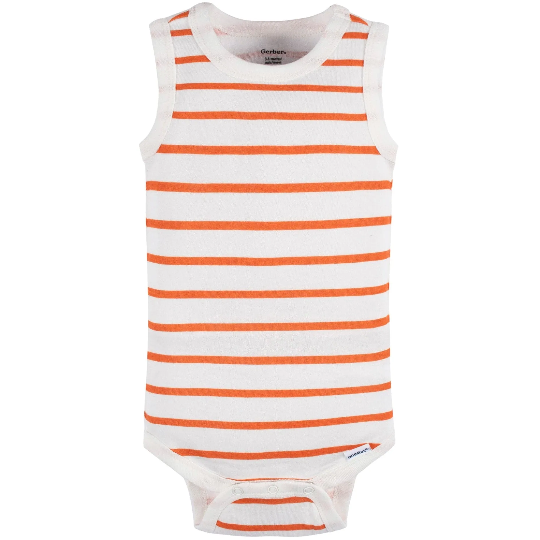 5-Pack Baby Boys Green Stars Sleeveless Onesies® Bodysuits