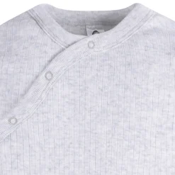 4-Pack Baby Boys Grey Coastal Gowns