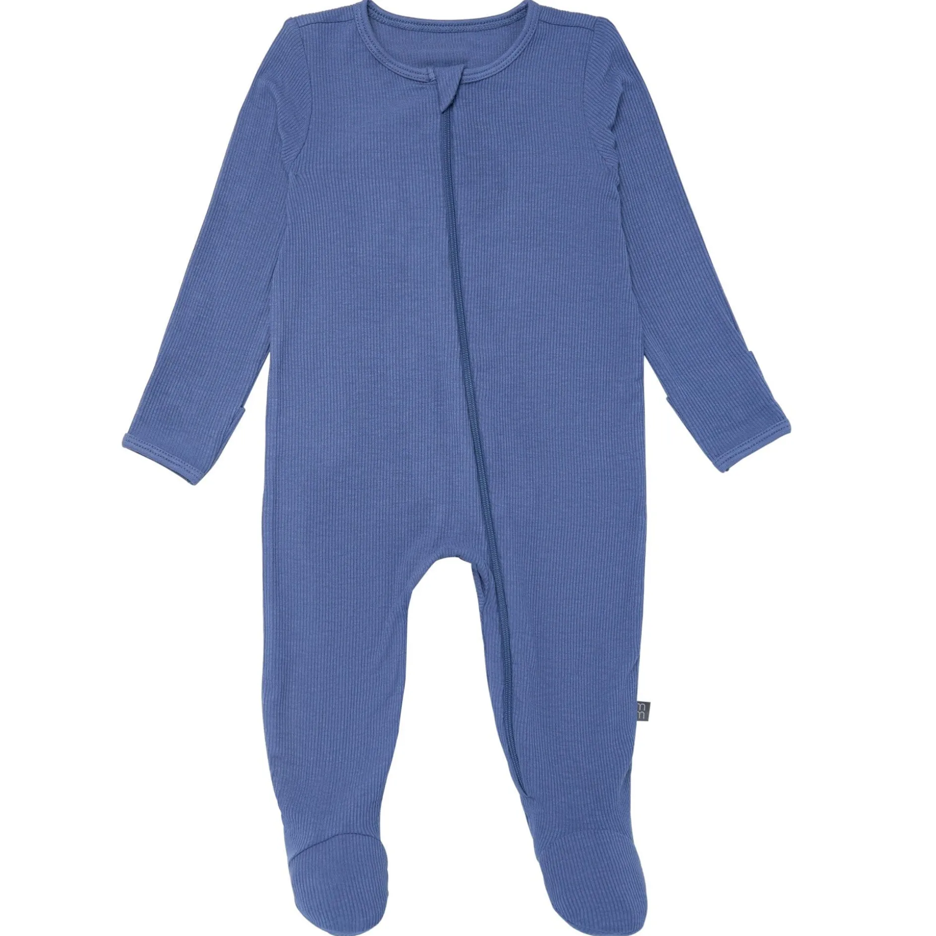 2-Pack Baby Boys Light Blue Whale Sleep 'N Plays With Mitten Cuffs