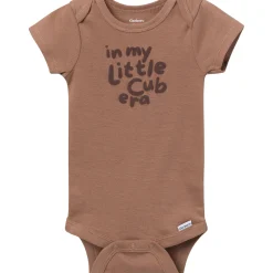 3-Pack Baby Boys Little Cub Short Sleeve Onesies® Bodysuits