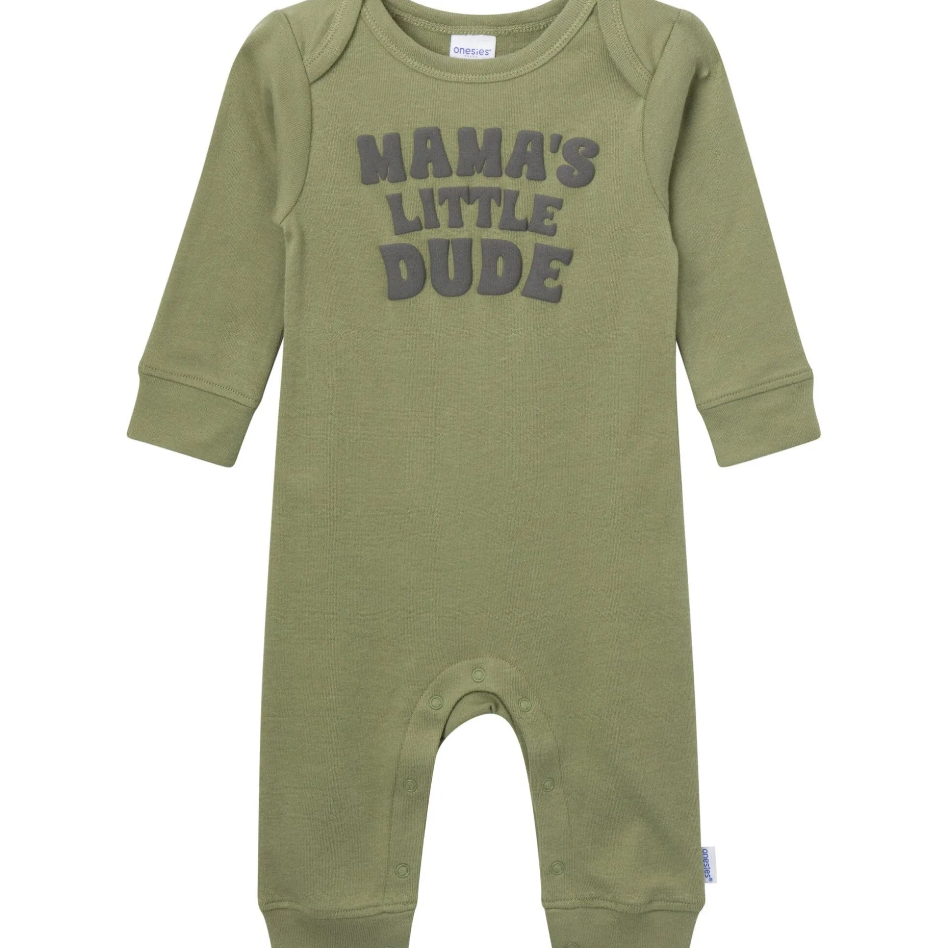 3-Pack Baby Boys Little Dude Lap Shoulder Rompers