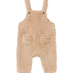 2-Pack Baby Boys Lt Tan Microplush Overall