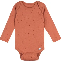 5-Pack Baby Boys Moons Long Sleeve Bodysuits