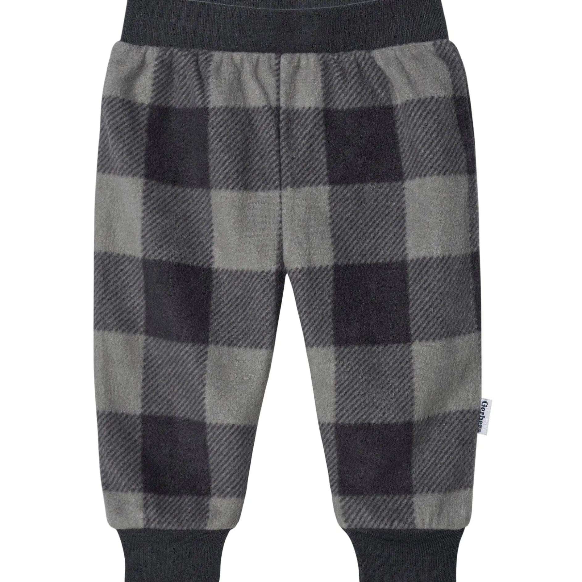 4-Pack Baby Boys Plaid Fleece Pants