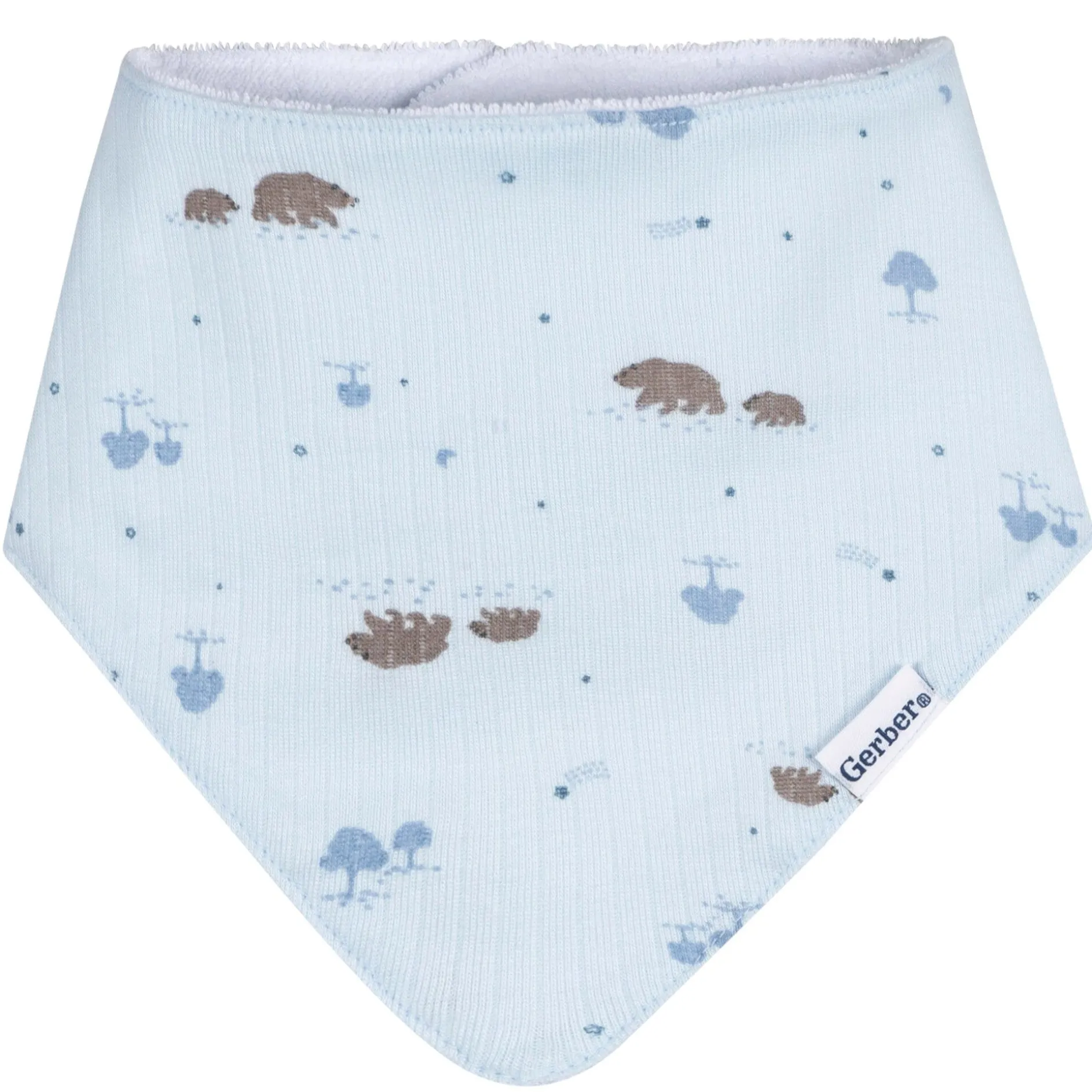 3-Pack Baby Boys Road Trip Bandana Bib