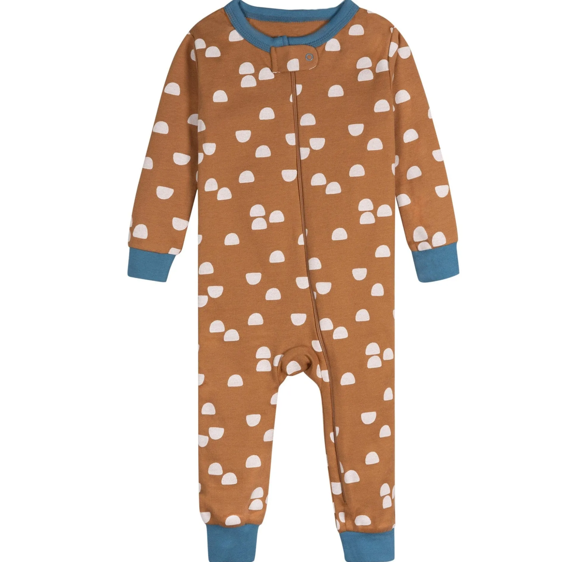 3-Pack Baby Boys Safari Footless Pajamas