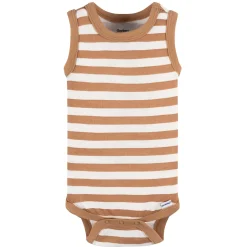 4-Pack Baby Boys Sea Turtles Sleeveless Onesies® Bodysuits