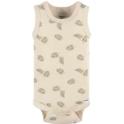 4-Pack Baby Boys Sea Turtles Sleeveless Onesies® Bodysuits