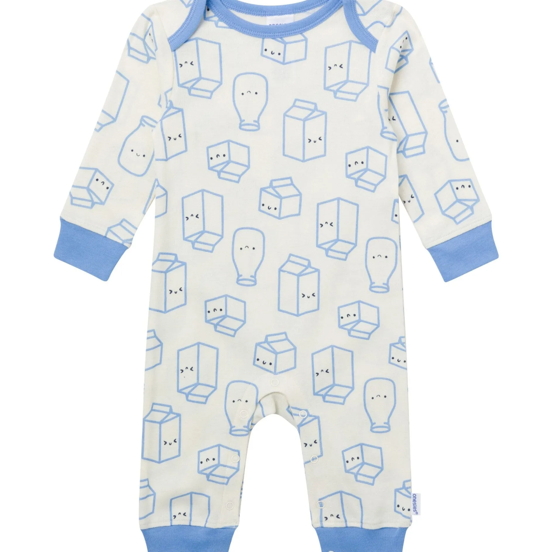 3-Pack Baby Boys Silly Goose Lap Shoulder Rompers