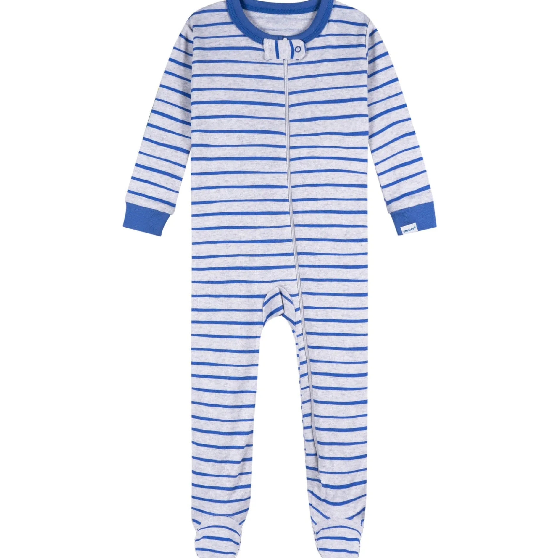 4-Pack Baby Boys Snack Truck Snug Fit Footed Pajamas