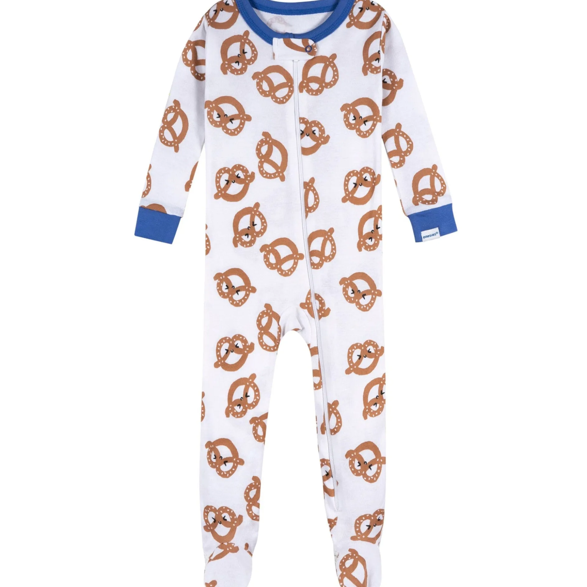 4-Pack Baby Boys Snack Truck Snug Fit Footed Pajamas