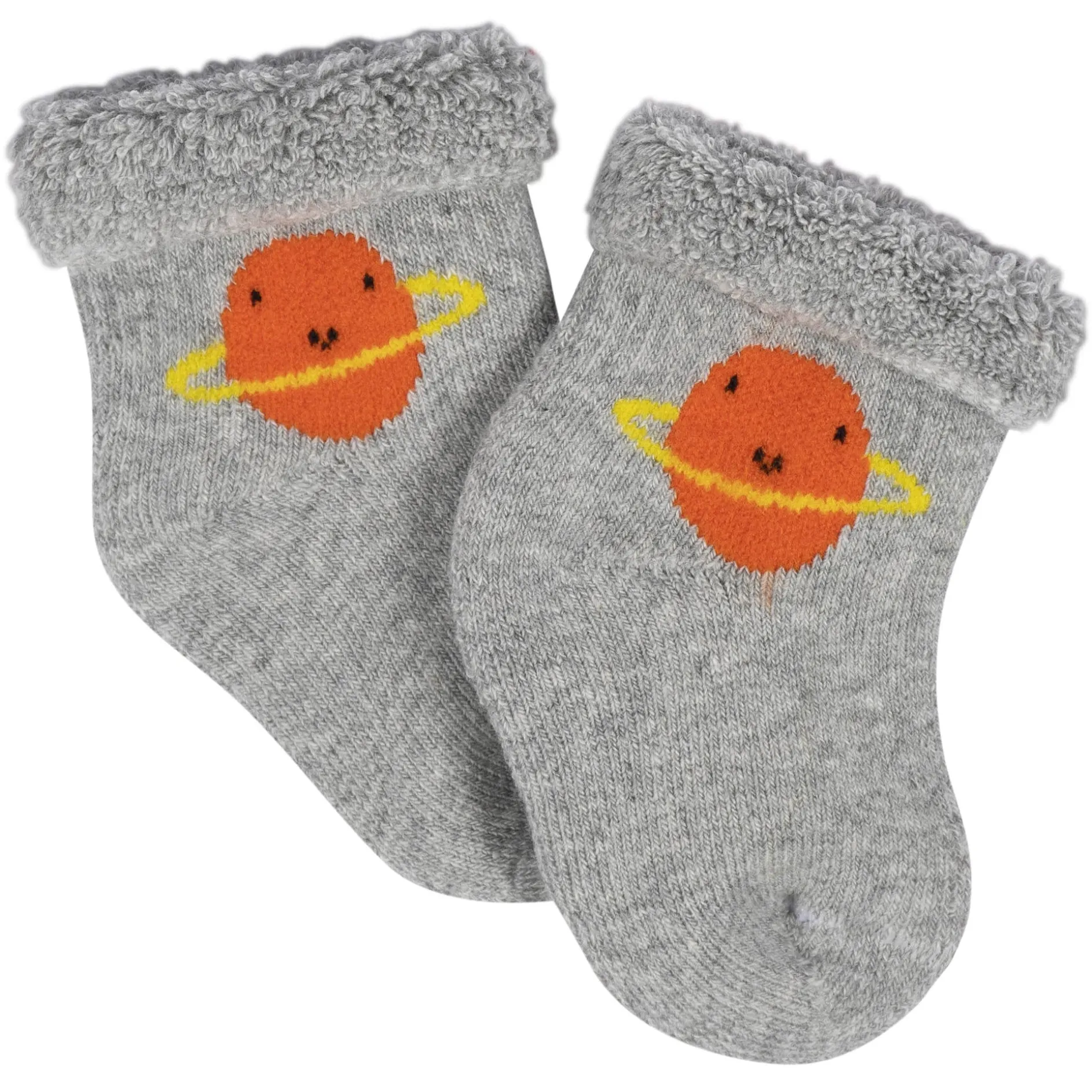 12-Pack Baby Boys Space Explorer Terry Wiggle Proof® Socks