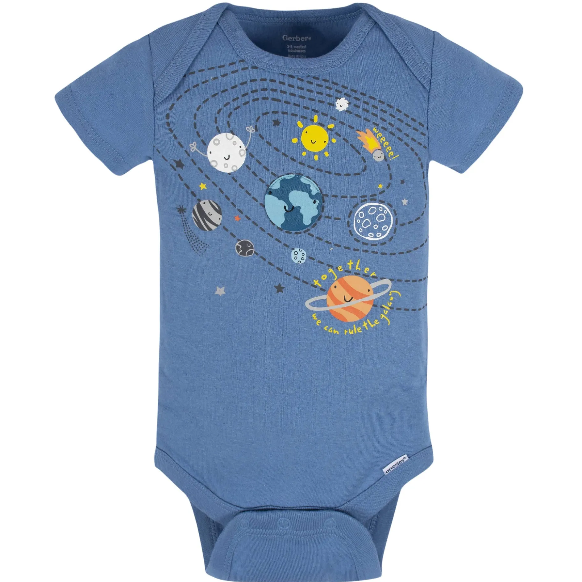 8-Pack Baby Boys Space Explorer Onesies® Bodysuits